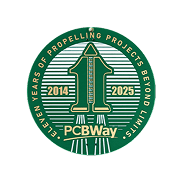 PCBWay 11th Anniversary Badge A